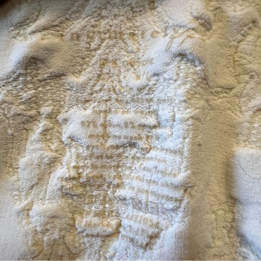 Free People Cream Textured Ruched Tank Top - Picture 6 of 8